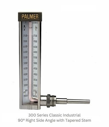 Classic Industrial Thermometers, 9 inch case, 300 Series