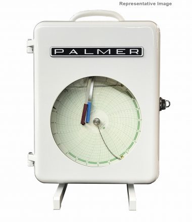 Aluminum Case Pressure and Temperature Circular Chart Recorder, 8 inch and 12 inch