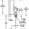 Palmer 1050 Series Dial Thermometer Drawing