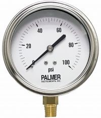 CB Series Stainless Steel Case Pressure Gauges