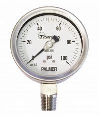 SF Fearless All Stainless Steel Series Pressure Gauges