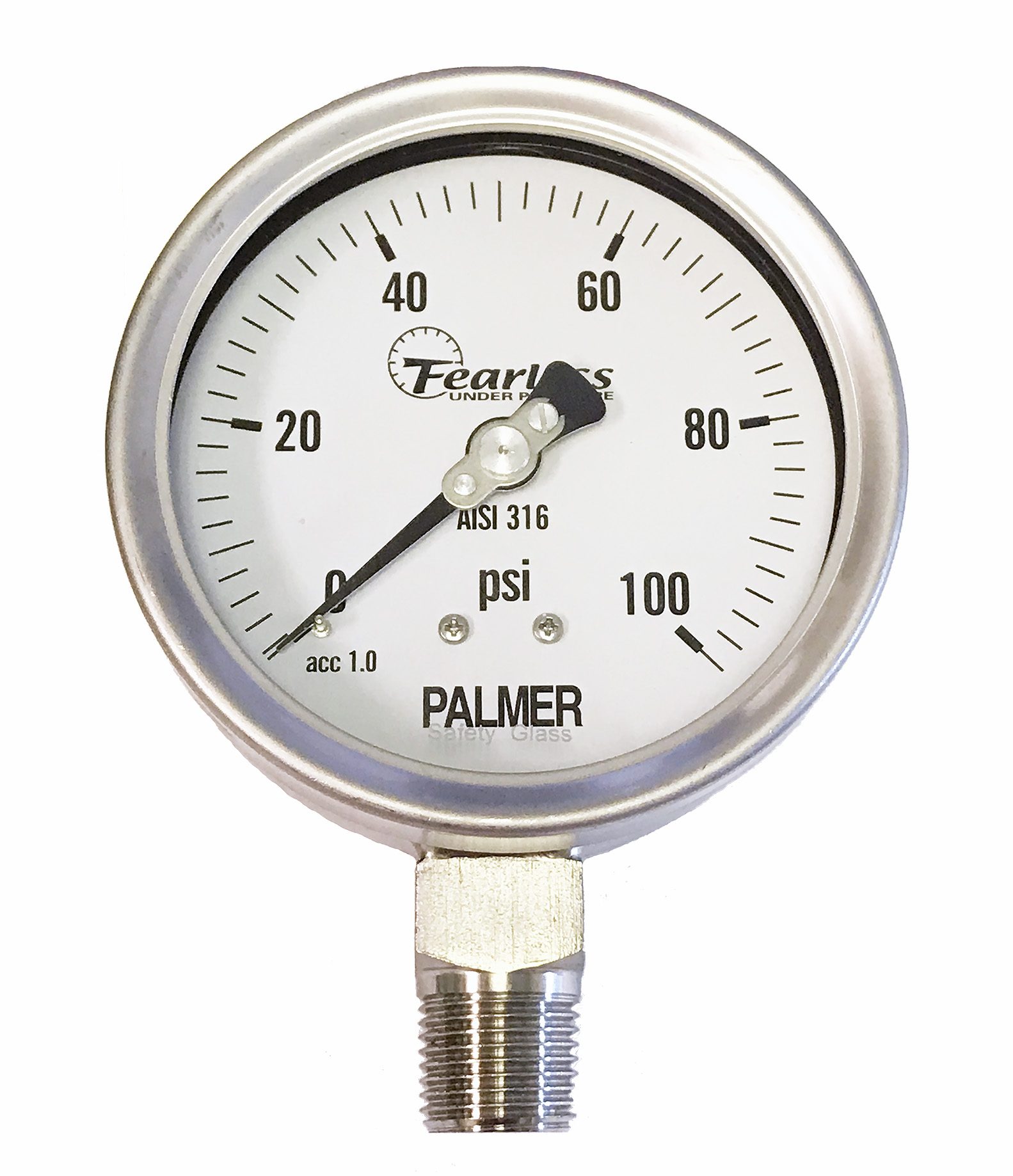 Stainless steel shop pressure gauges manufacturers