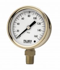 BB Series Brass Case Pressure Gauges