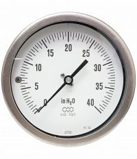 SC Series Low Pressure Gauges with Stainless Steel Internals