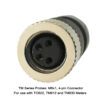 RTD Probe with Tapered Bulb and Swivel Nut Fitting - Image 2