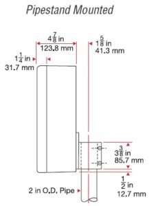 Pipestand Mount - Sketch