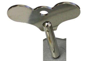 Rewind Key for Spring Wound Clock