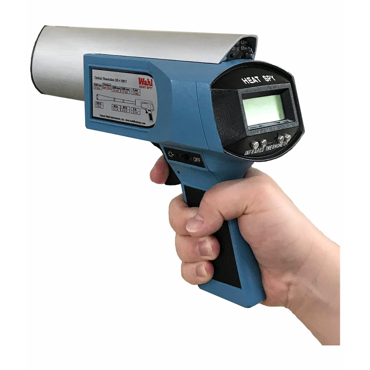 Industrial Handheld Pyrometer Meter Digital Temperature Gun IR