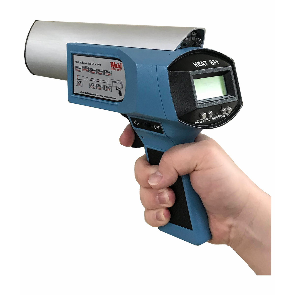 Industrial Handheld Pyrometer Meter Digital Temperature Gun IR Infrared  Thermometer Non-Contact Thermal Heat Sensor