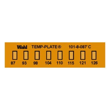 Mini Eight-Position IC Batch/Vacuum Chamber Temp-Plate® Temperature Sensitive Labels